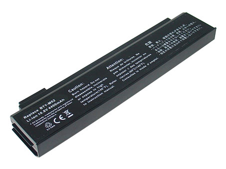 Origineel 4400mAh Accu Batterij MSI 957-1016T-006 BTY-M52 BTY-L71