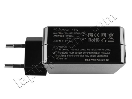 45W USB-C Lenovo ThinkPad L490 20Q5002HPG Adapter Voeding Oplader