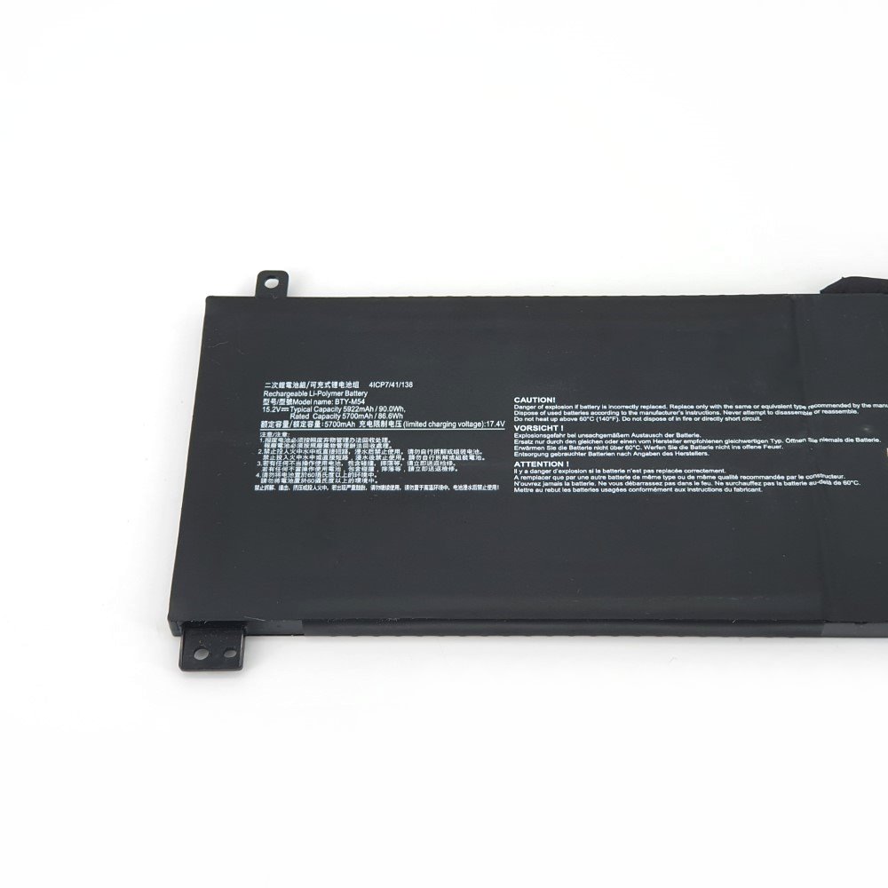 Accu Batterij MSI Creator Z16P B12UGST-019BE 5920mAh 90Wh