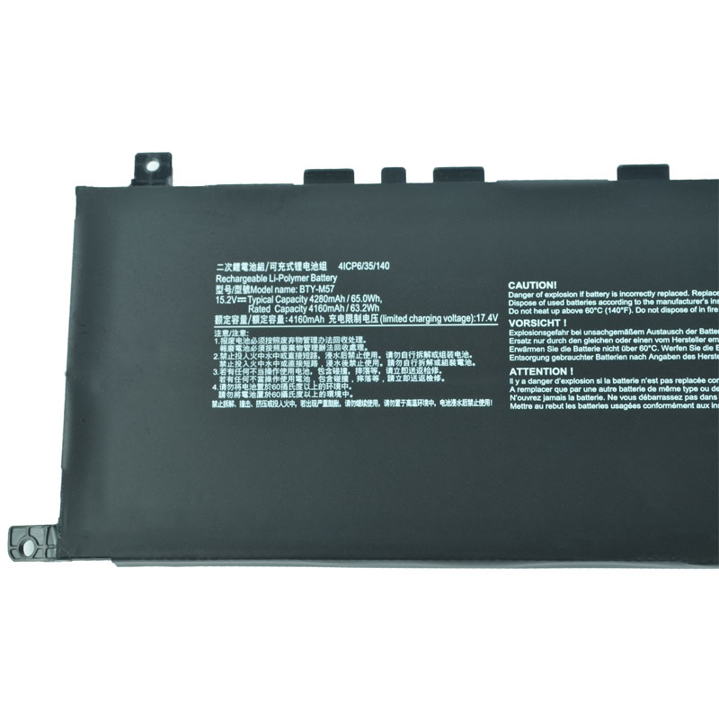 Accu Batterij MSI GP66 Leopard 10UH-275 4280mAh 65Wh