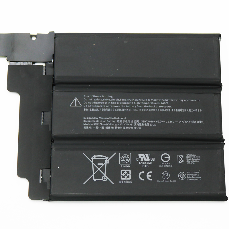 Origineel Accu Batterij Microsoft Surface Book 2 1813 5473mAh 62.2Wh