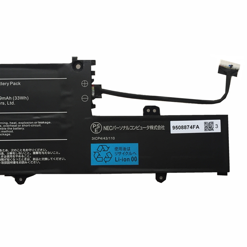 Accu Batterij NEC GN10R7/9A PC-GN10R79GA 3166mAh 33Wh