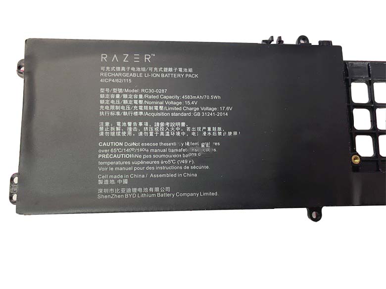 Origineel Accu Batterij Razer Blade Pro 17 RZ09-02878E92-R3G1 4583mAh 70.5Wh