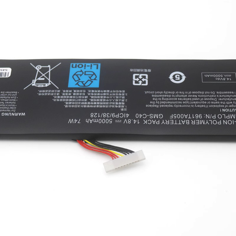 74Wh 5000mAh Razer Blade RZ09-01171E11 Accu Batterij