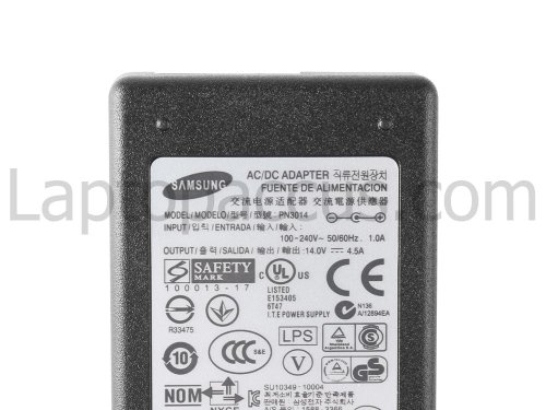 14V 4.5A Oplader Samsung U28E590D Monitor Adapter Voeding