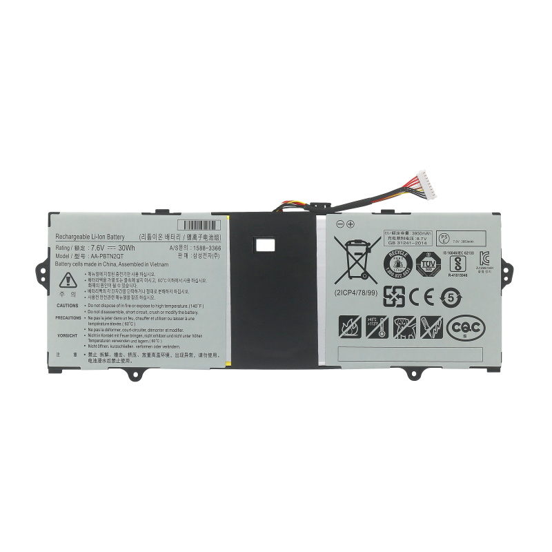 30Wh 3950mAh Samsung NP900X3N-K03CN Accu Batterij