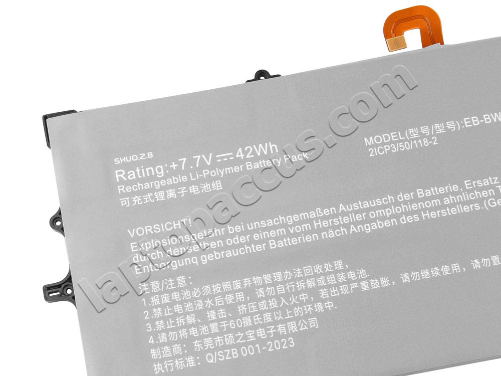 Accu Batterij Samsung DL1M909AD/X-B EB-BW767ABY 5454mAh 42Wh