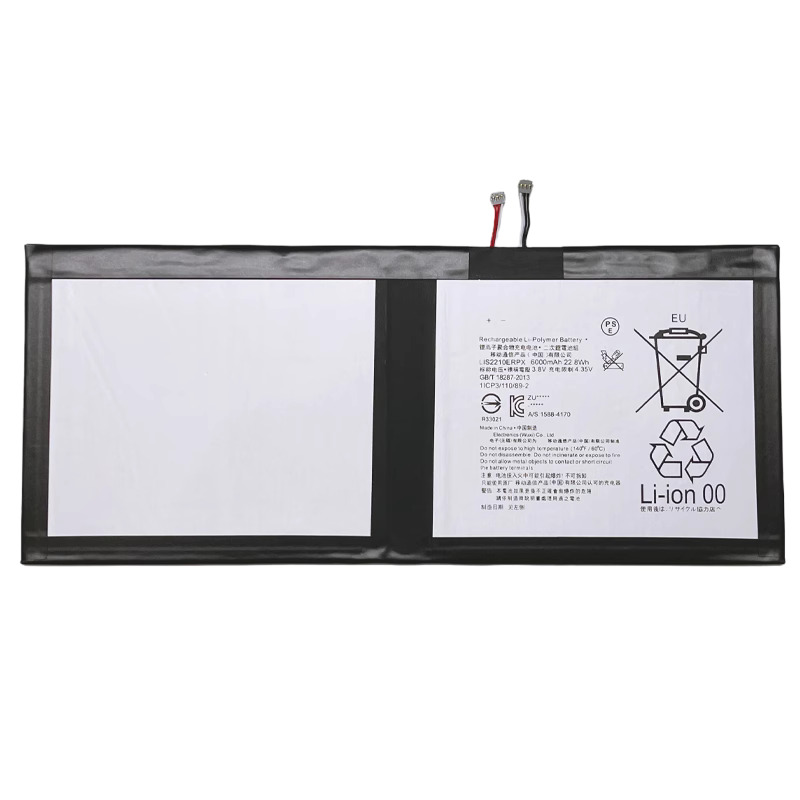 22.8Wh 6000mAh Sony Xperia Z4 Tablet Accu Batterij